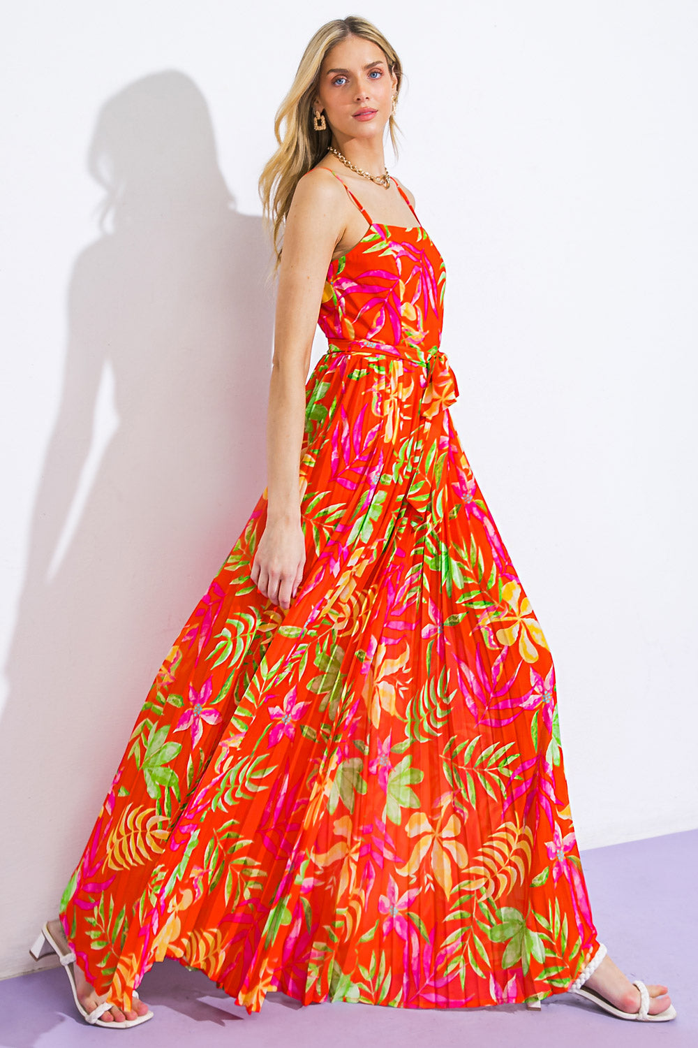 BLOSSOMING WITH JOY WOVEN JUMPSUIT Flying Tomato